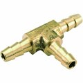 Anderson Metals Low Lead Brass Hose Barb Tee 757024-05